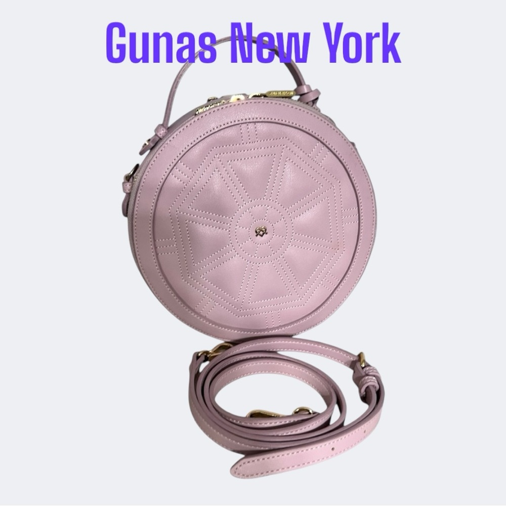 Gunas New York Rotunda Vegan Leather Crossbody NWOT